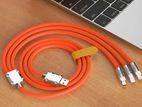 120W Super Fast 3 In 1 Charging Cable