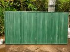 12ft x 5ft 4-Panel Iron Gate – Green Color