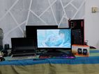 Asus Transformer Book Flip TP300L Series Laptop with a Moniter