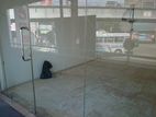 12mm Clear Tempered Glass Shop Partition