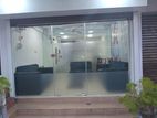 12mm Tempered glass Shop Front Partition with all the accessories