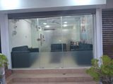 12mm Tempered glass Shop Front Partition with all the accessories