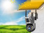 12MP 3 Lens 6K 4G Solar IP Camera V380 App