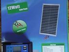 12w 18v Monocrysteline Solar Panel with Battery Clips