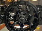 12X4.5 8X100/114.3 GLOSS BLACK ALLOY WHEEL