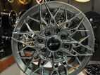 12X4.5 8X100/114.3 HYPER BLACK ALLOY WHEEL