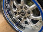 13" Alloy Wheels with Tyres