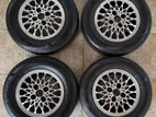 13 inch Alloy Wheels with 65/80 R13 Tires