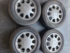 13 Nissan Presea Alloy Wheels without Tyres