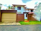 13 Perch With Brick Wall Two Storey Quality House In Bandaragama