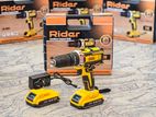 13MM Rider Cordless Battery Impact Hammer Drill Screwdriver Screw Driver