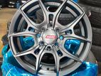 14" 4x100/114.3 Brand New Alloy Wheel Set