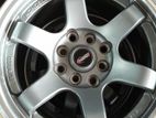 14" 4x100/114.3 Used Wheel Set