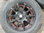 14" 4x100 Used Alloy Wheel Set