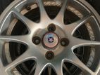 14” 4x100 Used Alloy Wheel Set