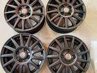 14" alloy wheel set