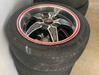 14” ALLOY WHEELS WITH TYRES