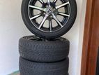 14 Inch Alloy Wheel Set with Tyres