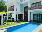 14 PERCHES 5-Bedroom Mansion with Pool and Scenic Views in Battaramulla