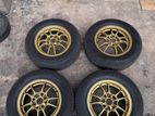 185/70 R14 nch Mugen Alloy Wheel Set