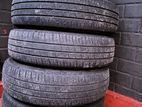 145 80 12 Tires with Rim Set