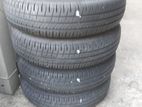 145/80/13 dunlop tyre set -2022( Japan Recondion)