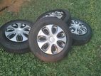 145/80/R13 Rim Set with Cups Tires