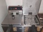 14L Large Dual Tank Electronic Deep Fryer