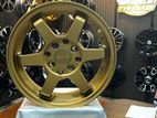 14X5.5 8X100/114.3 ET38 CB73.1 BRONZE ALLOY WHEEL (FWJ113)