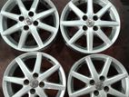 15" 4x100 Toyota Axio Used Japan Alloy Wheel Set