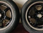 15" Alloy Wheels with 2 Tyres