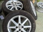 15” Alloy wheels with Tyres