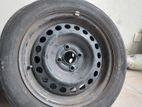 15 Inch 4 Stud 100 Pcd with Used Yokohama Tyres