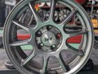 15 Inch 5 Stud 100 Pcd 5.5 jj Alloy Wheel Set