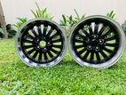 15” Inch 7 Jj 100 Pcd Alloy Wheels