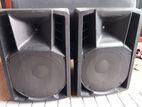15" Powered Speaker Pair