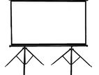 150-inch tripod projector screen