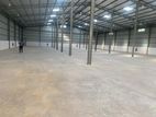 15,000 SQF WAREHOUSE FOR RENT IN NAWAGAMUWA DEHIWALA (EM0108DU)