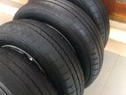 155-65-13 Japan Tyre With Allow Wheel