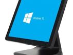 15.6 Inch single Touch Screen POS Monitor All in One Window System