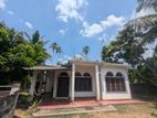 15P Land with Unfinished House - Wariyapola town limit, Melwaththa