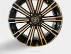15X6 4X100 BMF ALLOY WHEEL