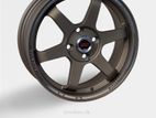 15X6.5 4X100 BRONZE LINE ALLOY WHEEL
