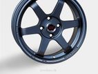 15X6.5 4X100 GUN GREY LINE ALLOY WHEEL