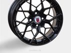 15X6.5 4X100 MATT BLACK ALLOY WHEEL