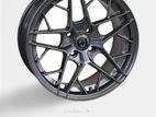15X7 4X100 HYPER BLACK ALLOY WHEEL