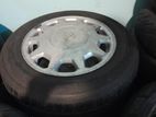 16" 114pcd 5 Hole Alloy Wheel Set