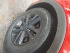 16" Alloy wheels with tyres