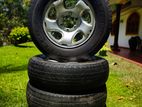 16 Inch Alloy Wheels with Bridgestone Tires