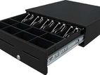 16 Inch Black Color Cash Box Drawer Notes & Coins